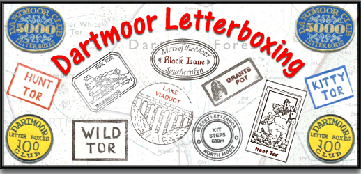 letterboxing. a Dartmoor letterbox or